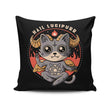 Hail Lucipurr - Throw Pillow