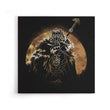 Half Wolf Orb - Canvas Print