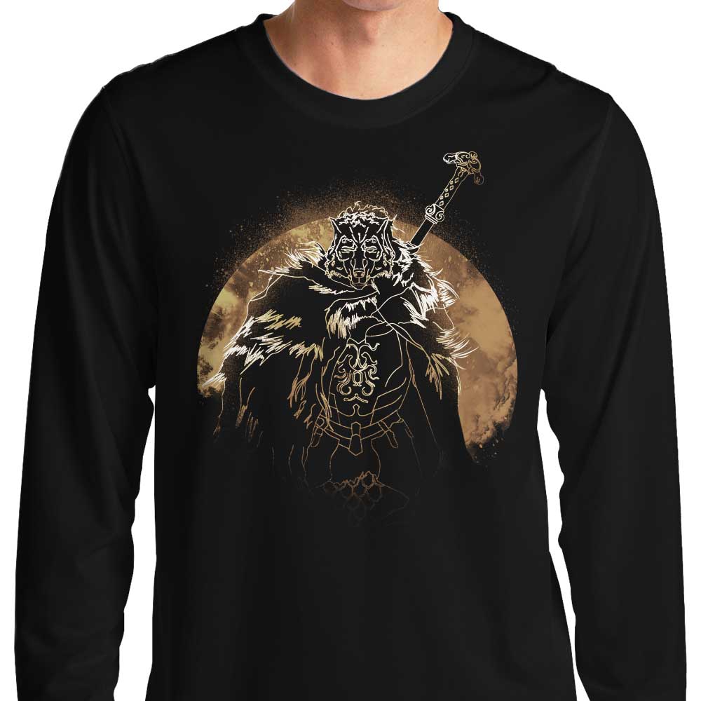 Half Wolf Orb - Long Sleeve T-Shirt