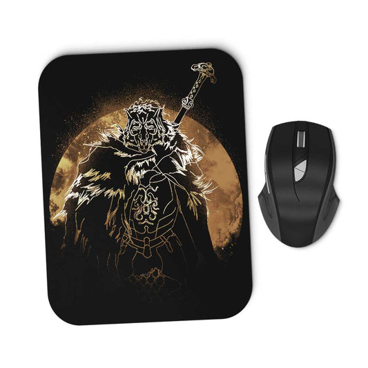 Half Wolf Orb - Mousepad