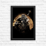 Half Wolf Orb - Posters & Prints