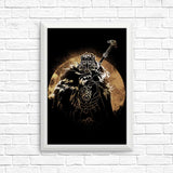 Half Wolf Orb - Posters & Prints