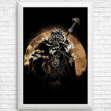 Half Wolf Orb - Posters & Prints