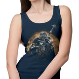 Half Wolf Orb - Tank Top