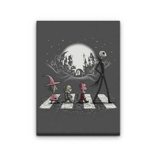 Halloween Road - Canvas Print