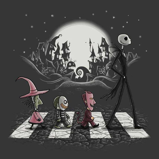 Halloween Road - Wall Tapestry