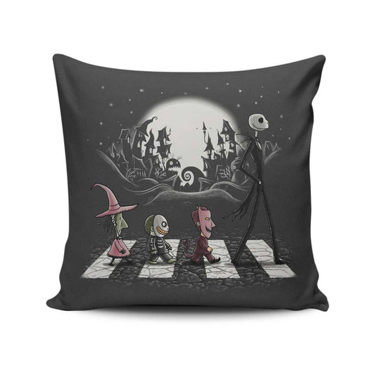 Halloween Road - Throw Pillow