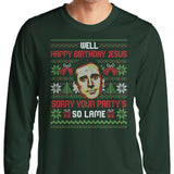 Happy Birthday Jesus - Long Sleeve T-Shirt