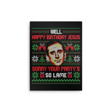 Happy Birthday Jesus - Metal Print