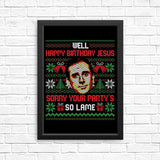 Happy Birthday Jesus - Posters & Prints