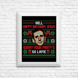 Happy Birthday Jesus - Posters & Prints