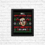 Happy Birthday Jesus - Posters & Prints