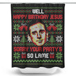 Happy Birthday Jesus - Shower Curtain