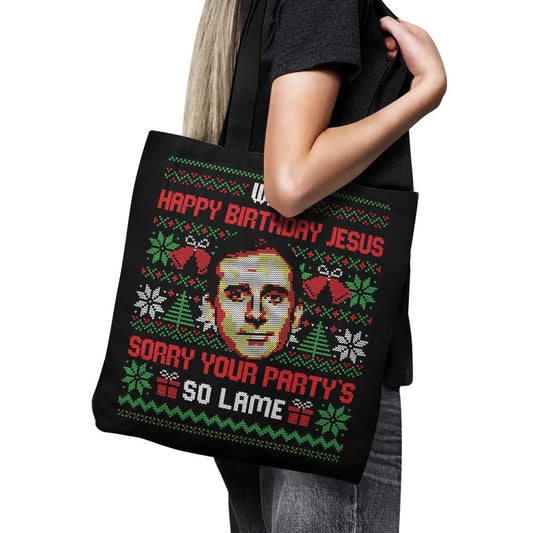 Happy Birthday Jesus - Tote Bag