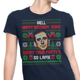 Happy Birthday Jesus - Women's Apparel