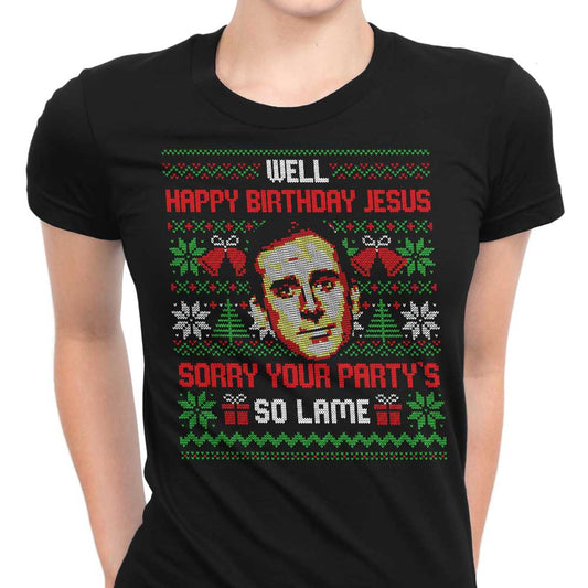 Happy Birthday Jesus - Women's Apparel