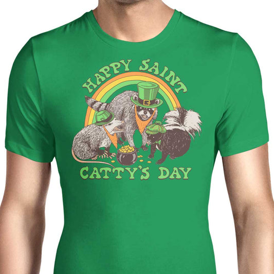 Happy Saint Catty's Day - Men's Apparel