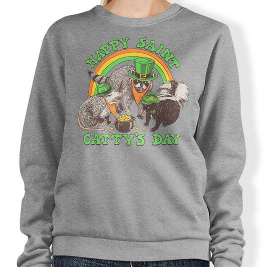 Happy Saint Catty's Day - Sweatshirt