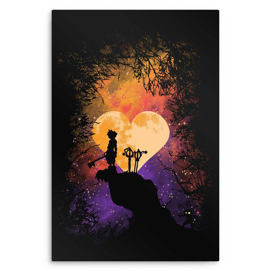 Heart of Gold - Metal Print