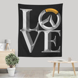 Hero Love - Wall Tapestry