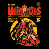 Heroes Comic - Metal Print