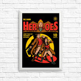 Heroes Comic - Posters & Prints