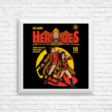 Heroes Comic - Posters & Prints