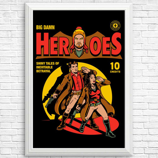 Heroes Comic - Posters & Prints