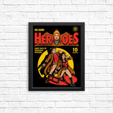 Heroes Comic - Posters & Prints