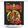 Heroes Comic - Shower Curtain