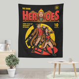 Heroes Comic - Wall Tapestry