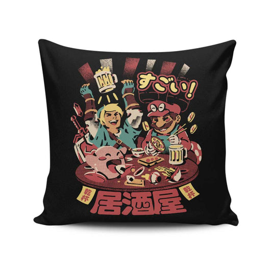 Heroes Izakaya - Throw Pillow