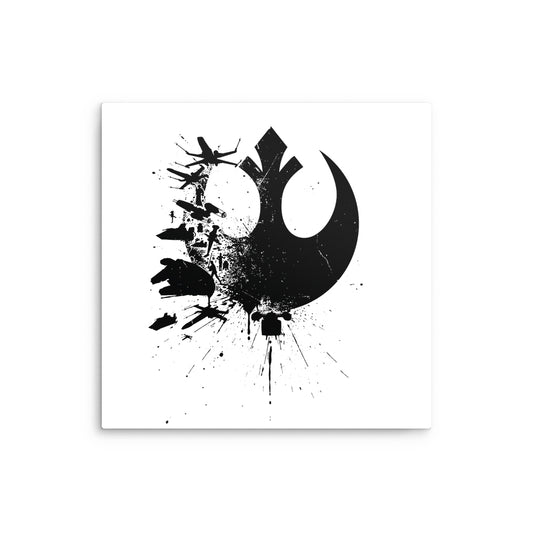 Heroes of the Rebellion (Alt) - Metal Print