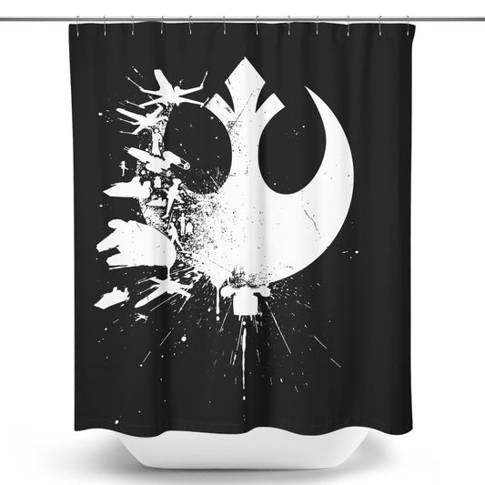 Heroes of the Rebellion - Shower Curtain