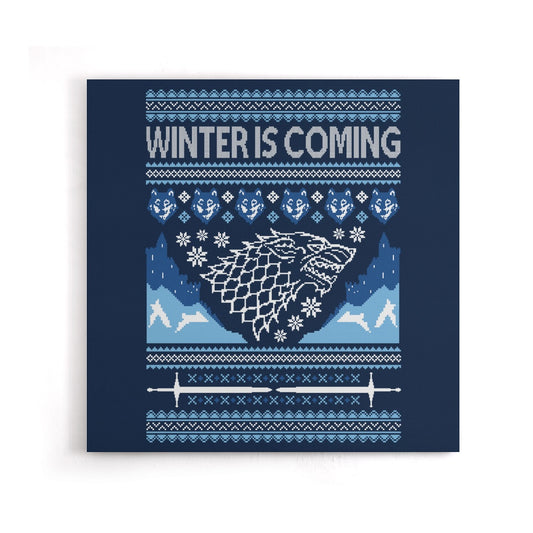 Holidays are Coming (Alt) - Canvas Print