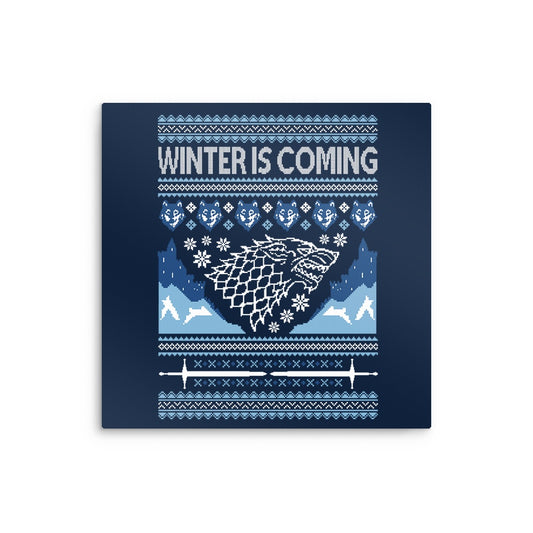 Holidays are Coming (Alt) - Metal Print