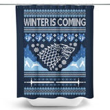 Holidays are Coming (Alt) - Shower Curtain