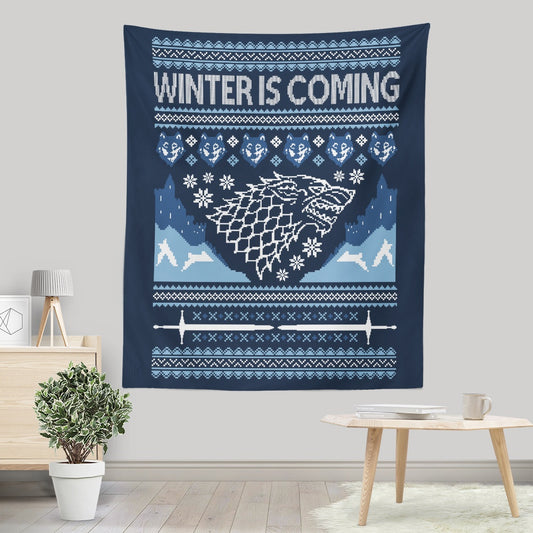 Holidays are Coming (Alt) - Wall Tapestry