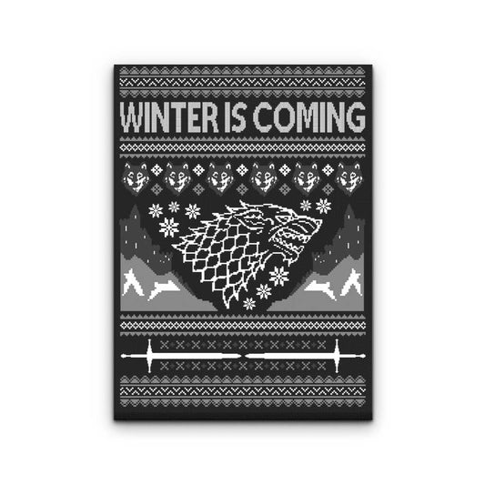 Holidays are Coming - Canvas Print