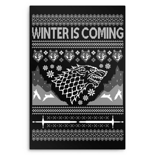 Holidays are Coming - Metal Print