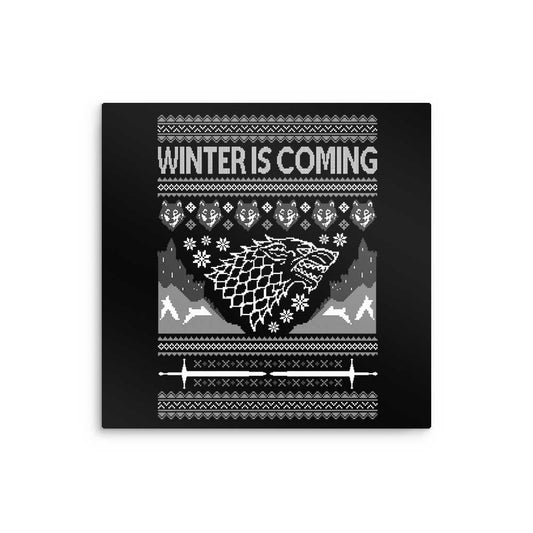 Holidays are Coming - Metal Print