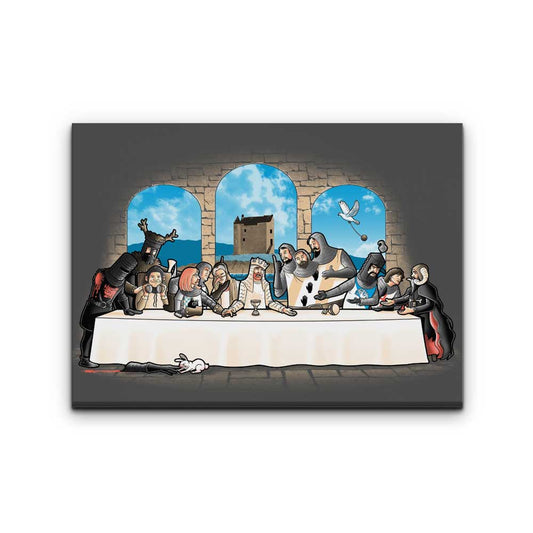 Holy Grail Dinner - Canvas Print