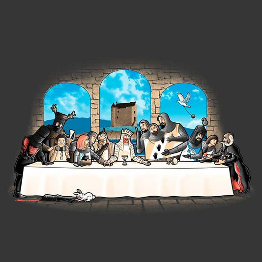 Holy Grail Dinner - Wall Tapestry