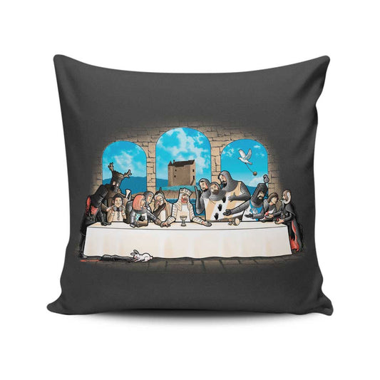 Holy Grail Dinner - Throw Pillow