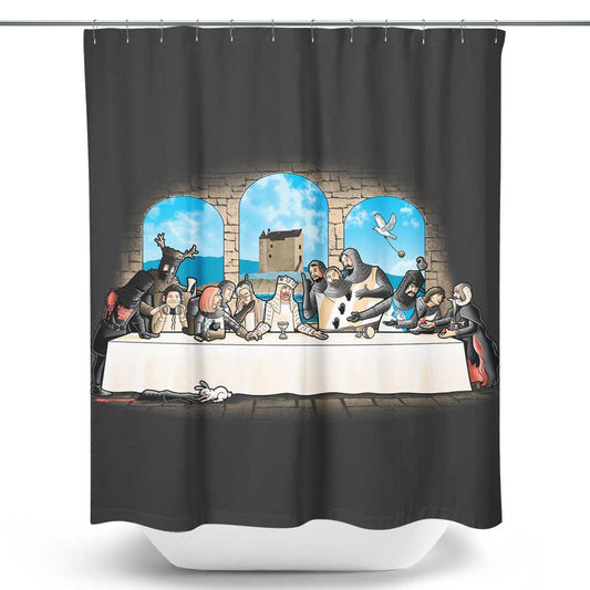 Holy Grail Dinner - Shower Curtain