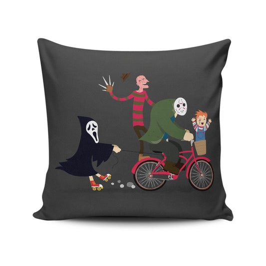 Horror Night Off - Throw Pillow