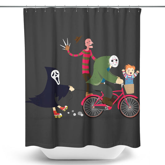 Horror Night Off - Shower Curtain