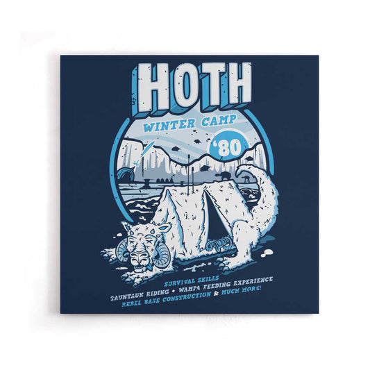 Hoth Winter Camp - Canvas Print