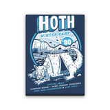 Hoth Winter Camp - Canvas Print