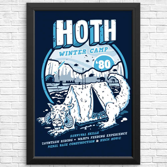 Hoth Winter Camp - Posters & Prints